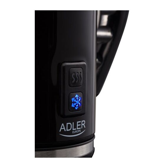 Adler AD 4478 milk frother/warmer Automatic milk frother/warmer Black, White | Techbox