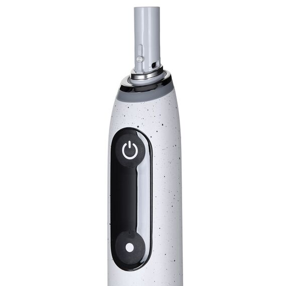 ORAL-B iO Series 10 Stardust White Electric toothbrush + iO Sense charger White | Techbox