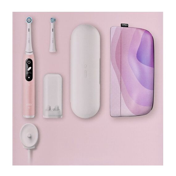 Oral-B iO Series 6 Pink Sand Luxe Edition electric toothbrush - Toothbrushes - Personal Care - Techbox