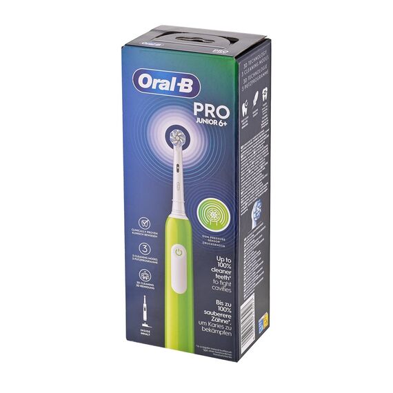 Oral-B Junior 8006540743027 electric toothbrush Child Rotating toothbrush Green - Toothbrushes - Personal Care - Techbox