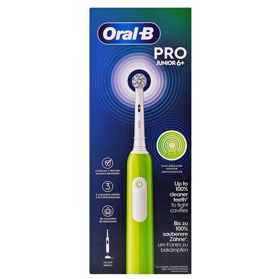 Oral-B Junior 8006540743027 electric toothbrush Child Rotating toothbrush Green - Toothbrushes - Personal Care - Techbox