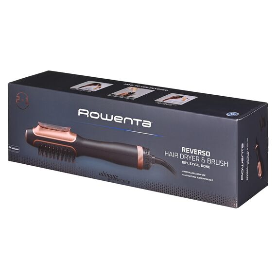 Rowenta CF9840F0 hair styling tool Hot air brush Warm Black, Copper | Techbox