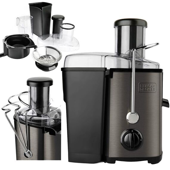 Juicer Black+Decker BXJE600E  (600W; black) | Techbox