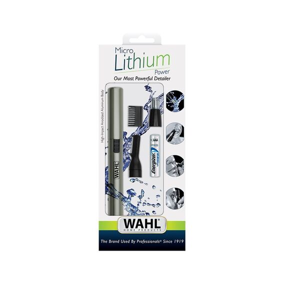 Wahl 5640-1016 bikini trimmer Wet & Dry Aluminium, Black | Techbox