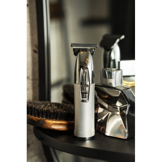 Adler AD 2836S beard trimmer Battery 4 6 mm Silver | Techbox