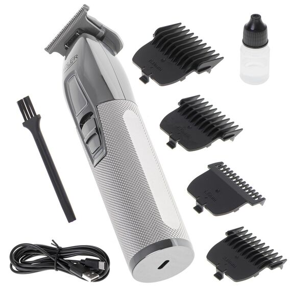 Adler AD 2836S beard trimmer Battery 4 6 mm Silver | Techbox
