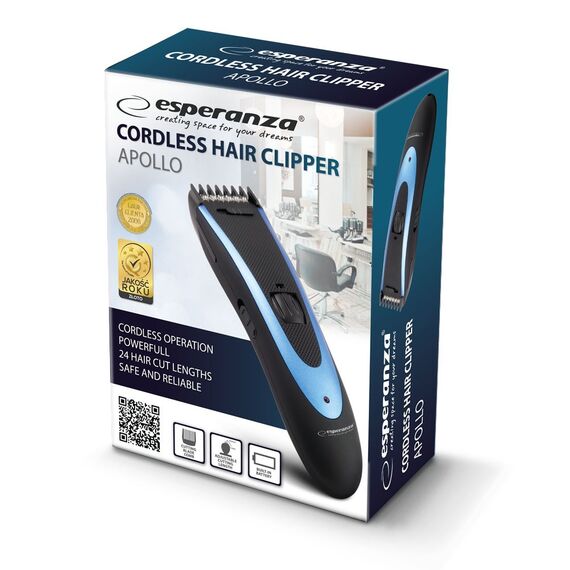 Esperanza EBC004 Cordless hair clipper - Hair clippers & Trimmers - Personal Care - Techbox