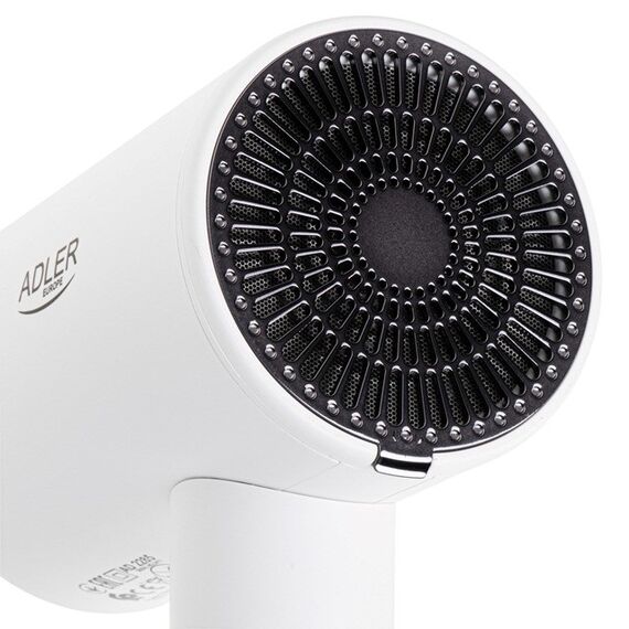 Adler AD 2285w Hotel hair dryer white - Hair Dryers - Personal Care - Techbox