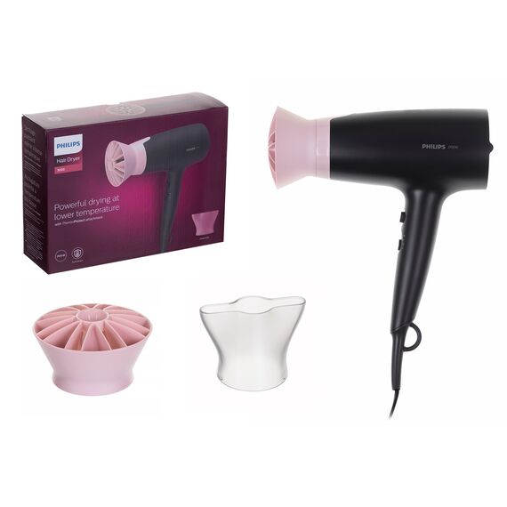 Philips BHD350/10 hair dryer 2100 W Black, Pink - Hair Dryers - Personal Care - Techbox