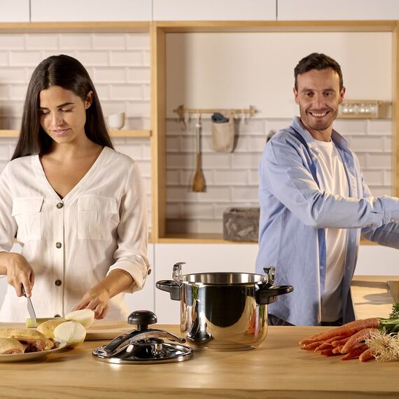 Pressure cooker 6l Taurus Classic Moments KPC5006 (stainless steel) | Techbox
