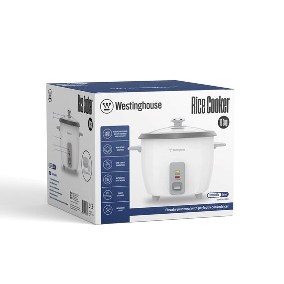 Rice cooker Westinghouse WKRCHS10EU 2.5 l 700 W White - Various - Cooking - Techbox