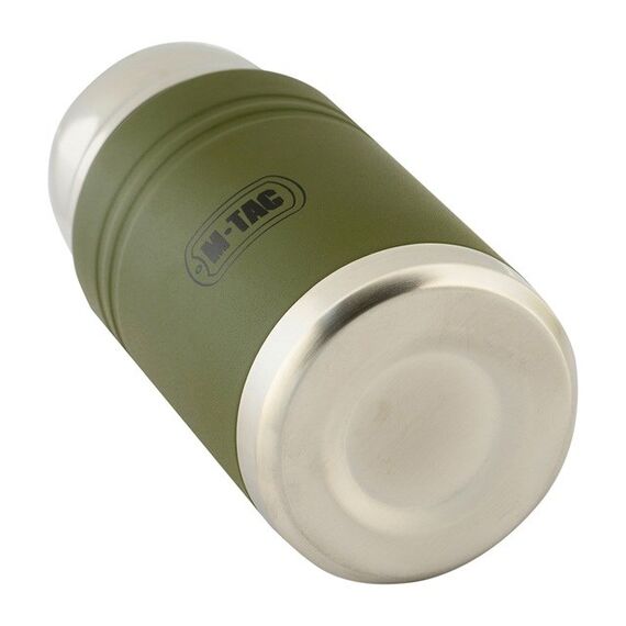 M-Tac UN-R02-750A Food thermos with foldable stainless steel spoon, 750 ml, olive green - Various - Coffee & Beverages - Techbox
