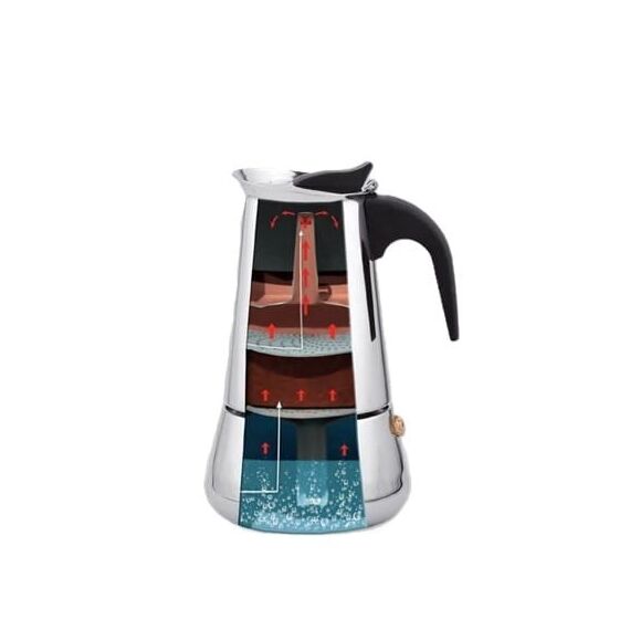Maestro MR-1660-9 Coffee maker 450 ml Stainless steel | Techbox