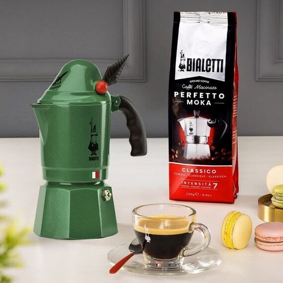 Bialetti Moka Break Alpina Moka pot Green - Coffee Machines - Coffee & Beverages - Techbox