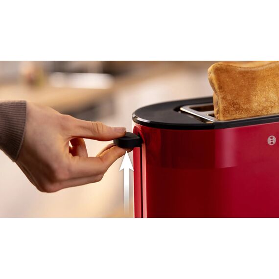 Bosch TAT2M124 toaster 6 2 slice(s) 950 W Red | Techbox
