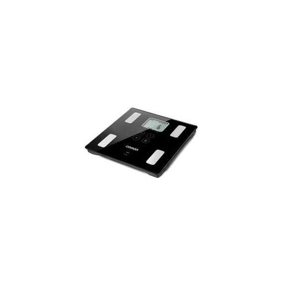 Omron VIVA Square Black Electronic personal scale | Techbox