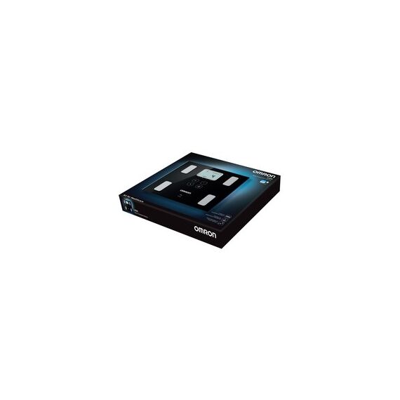 Omron VIVA Square Black Electronic personal scale | Techbox