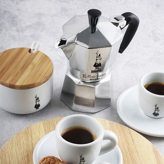 Bialetti Moka Express Moka pot 0.775 L Aluminium, Black | Techbox