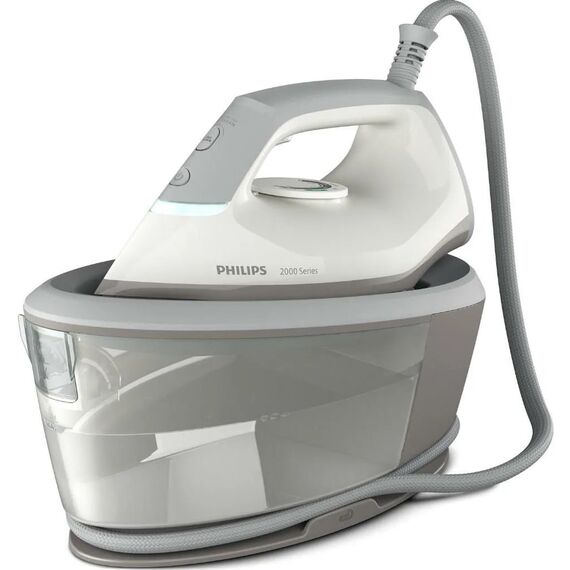 Philips 2000 series PSG2000/80 steam ironing station 2400 W 1.4 L Ceramic soleplate Grey, White | Techbox
