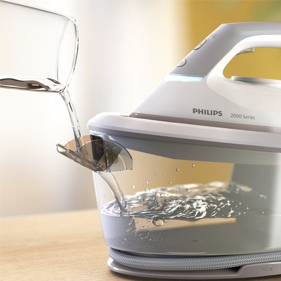 Philips 2000 series PSG2000/80 steam ironing station 2400 W 1.4 L Ceramic soleplate Grey, White | Techbox