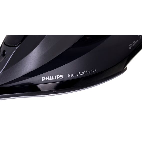 Philips DST7511/80 iron Dry & Steam iron SteamGlide Elite soleplate 3200 W Black | Techbox