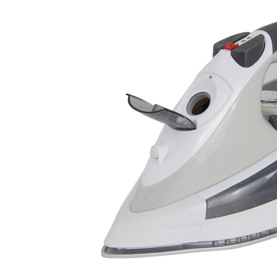 Esperanza CHINO Dry & Steam iron Ceramic soleplate 2400 W Black, Grey, White - Steam Irons - Home - Techbox