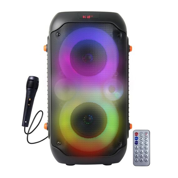 Esperanza EP156 BT FM LED RGB KARAOKE Speaker Black 20W | Techbox