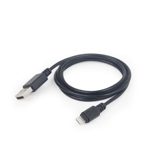 Gembird CC-USB2-AMLM-1M lightning cable Black | Techbox