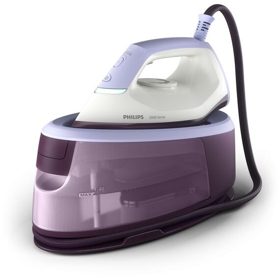 Philips 3000 series PSG3000/30 steam ironing station 2400 W 1.4 L Ceramic soleplate Purple, White | Techbox