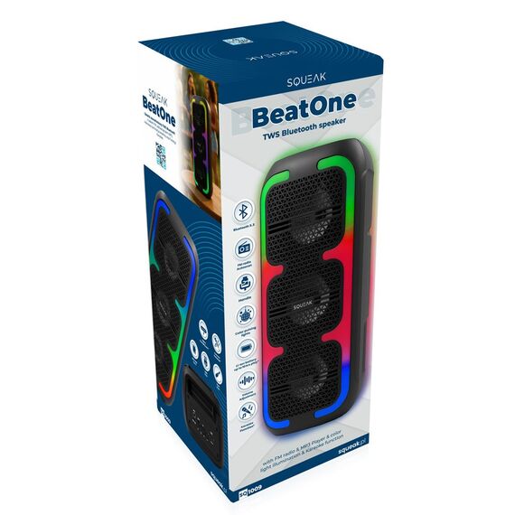 SQUEAK SPEAKER KARAOKE BEATONE BT 5.3 SQ1009 - Smartphone Accessories - Cables & Accessories - Techbox