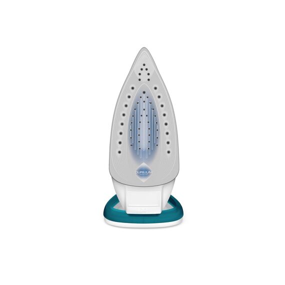 Tefal EasyGliss Plus FV5718 iron Dry & Steam iron Durilium soleplate 2400 W Turquoise, White - Steam Irons - Home - Techbox