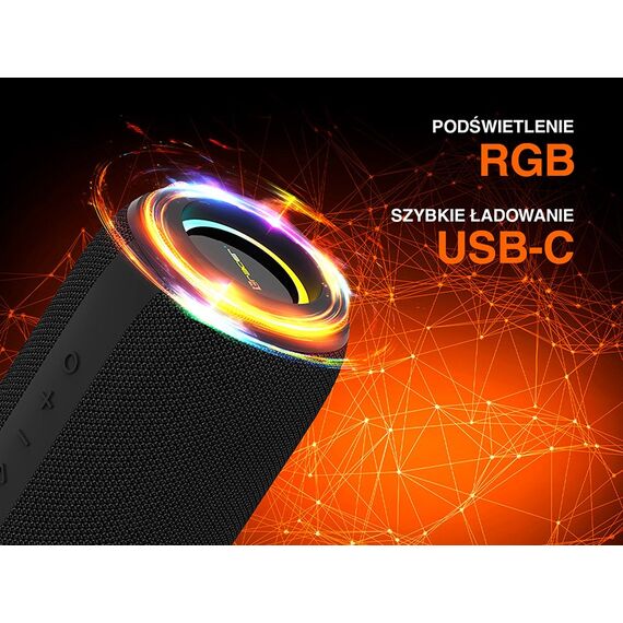 Tracer XtremeBeat TWS Portable Bluetooth Speaker Black 15 W | Techbox
