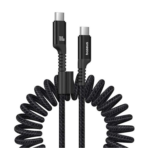 Baseus Fish-Eye USB C to USB C fast charging cable 1 m 100 W Black - Cables & Adapters - Cables & Accessories - Techbox