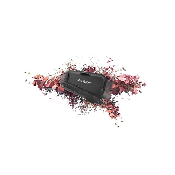 Cardo Spirit motorcycle intercom 2 channels 400 m Black | Techbox