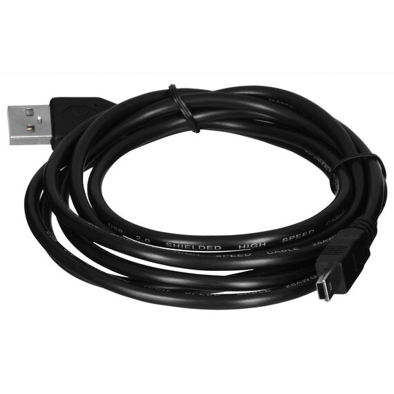 Gembird 1.8m USB 2.0 A/mini-USB M USB cable USB A Mini-USB B Black | Techbox