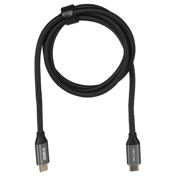 I-BOX USB C/USB C, 50 cm USB cable 3.2 Gen 2 (3.1 Gen 2) Black - USB Cables - Cables & Adapters - Techbox