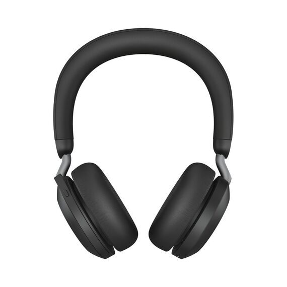 Jabra Evolve2 75 MS Link380c - wireless over-ear headphones with active noise cancellation, black | Techbox