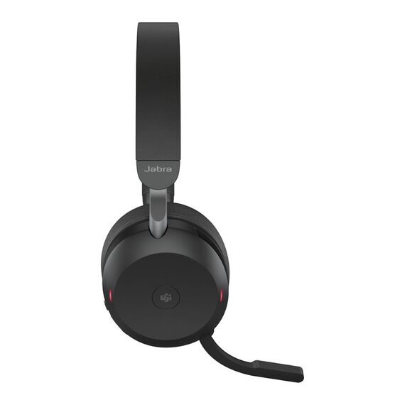 Jabra Evolve2 75 MS Link380c - wireless over-ear headphones with active noise cancellation, black | Techbox