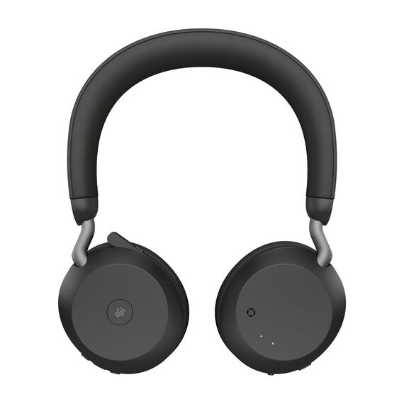 Jabra Evolve2 75 MS Link380c - wireless over-ear headphones with active noise cancellation, black | Techbox