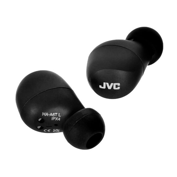 JVC HA-A6T Headset True Wireless Stereo (TWS) In-ear Calls/Music Bluetooth Black - Bluetooth - Headsets - Techbox