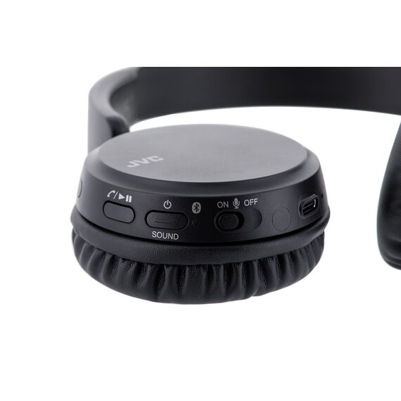 JVC HA-S36W Headphones Wireless Head-band Calls/Music Bluetooth Black | Techbox