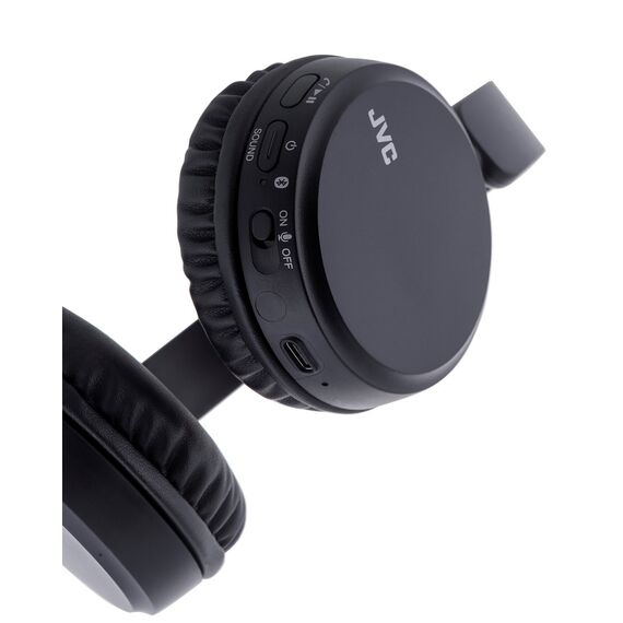 JVC HA-S36W Headphones Wireless Head-band Calls/Music Bluetooth Black | Techbox