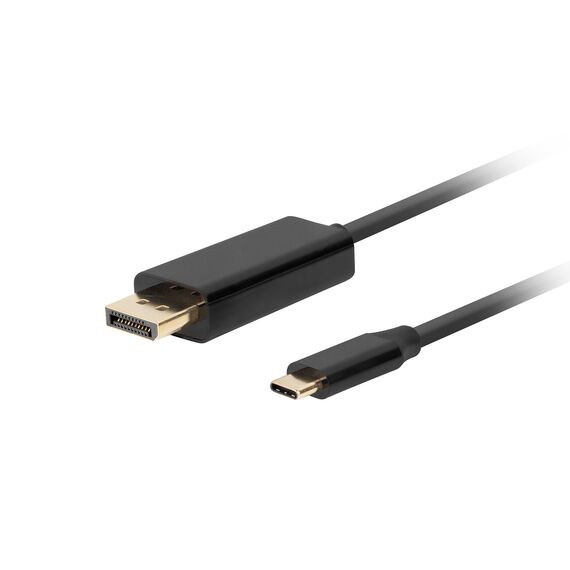 Lanberg CA-CMDP-10CU-0030-BK video cable adapter 3 m USB Type-C DisplayPort Black | Techbox