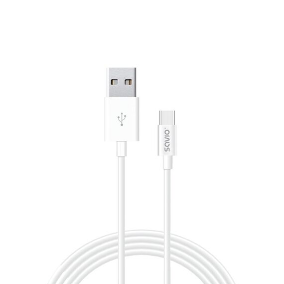 Savio CL-125 USB cable USB 2.0 1 m USB A USB C White | Techbox