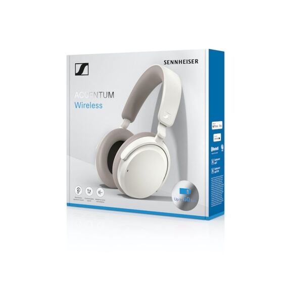 Sennheiser Accentum Wireless Headphones White | Techbox