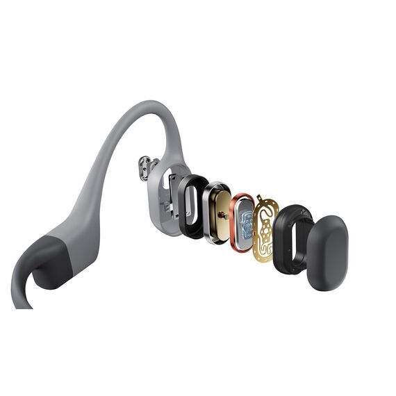 SHOKZ OpenSwim Pro Headset Wireless Open-ear Sports Bluetooth Grey - Bluetooth - Headsets - Techbox