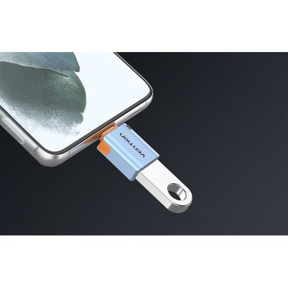 Vention USB 3.1 OTG adapter USB-C to USB-A lanyard - Cables & Adapters - Cables & Accessories - Techbox