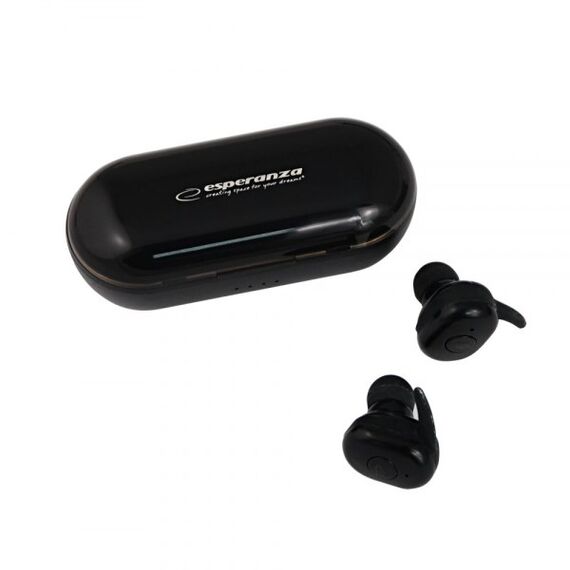 Esperanza TWS CARDERA Headphones Wireless In-ear Calls/Music Bluetooth Black | Techbox