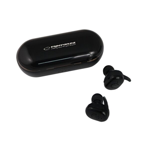 Esperanza TWS CARDERA Headphones Wireless In-ear Calls/Music Bluetooth Black | Techbox