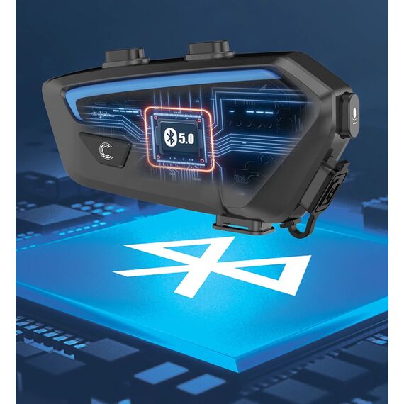 FREEDCONN FX motorcycle intercom Black | Techbox